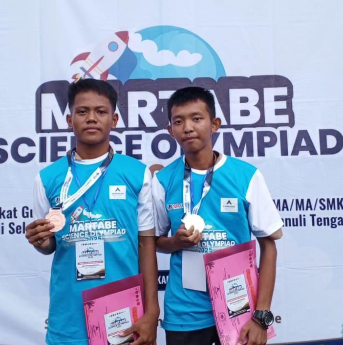 Siswa SMKN I Sayurmatinggi Tapsel Raih Medali Emas dan Perunggu di Martabe Science Olympiad 2025