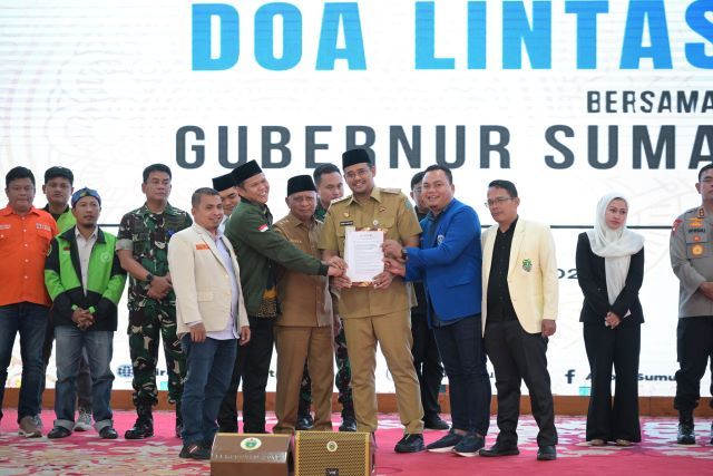 Kompak! Masyarakat Sumut Serukan Penyampaian Aspirasi Damai