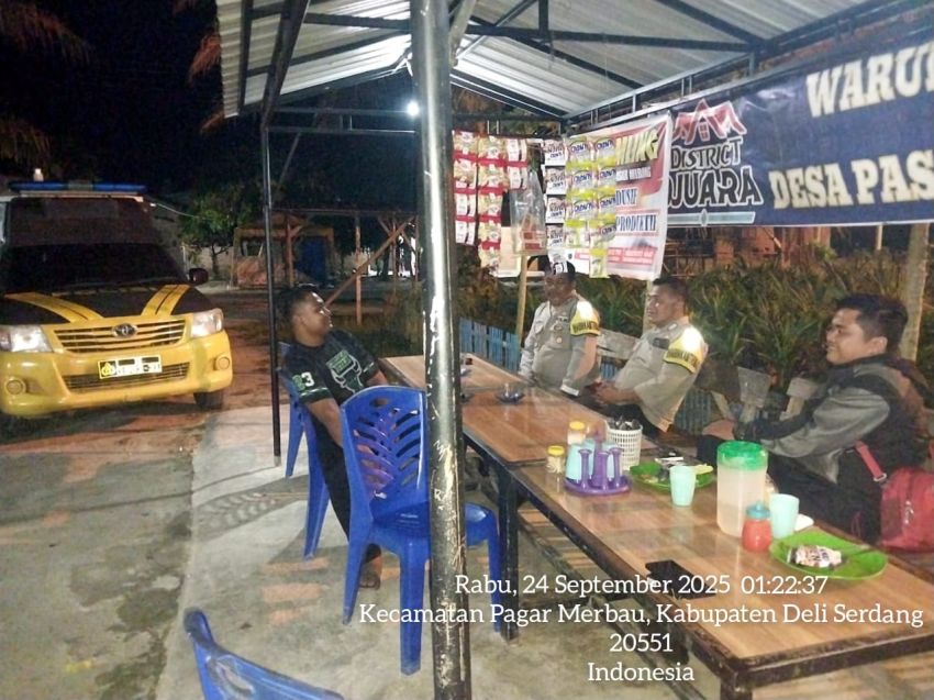 Polresta Deli Serdang Terus Giatkan Patroli Malam untuk Menjaga Situasi Kondusif