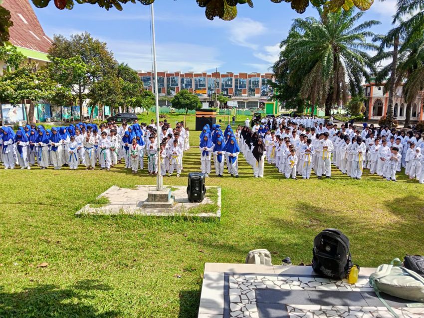 UKT Taekwondo Simalungun Diikuti 284 Atlet, Dihadiri Wakil Ketua KONI dan Pengurus Pengkab TI