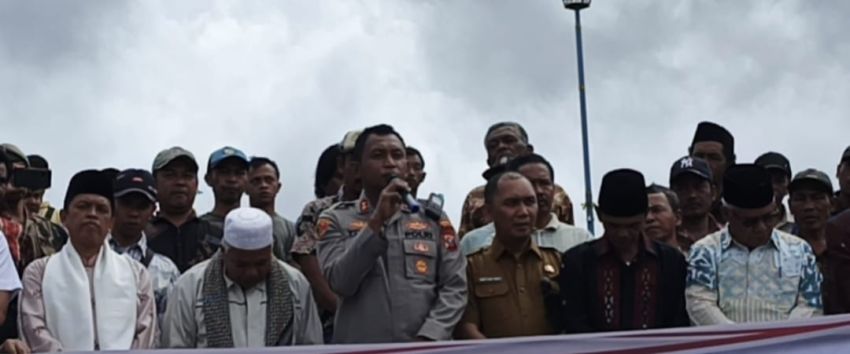 Deklarasi Damai di Tapanuli Selatan, Masyarakat Bersatu Menjaga Dalihan Natolu dari Tindakan Anarkis