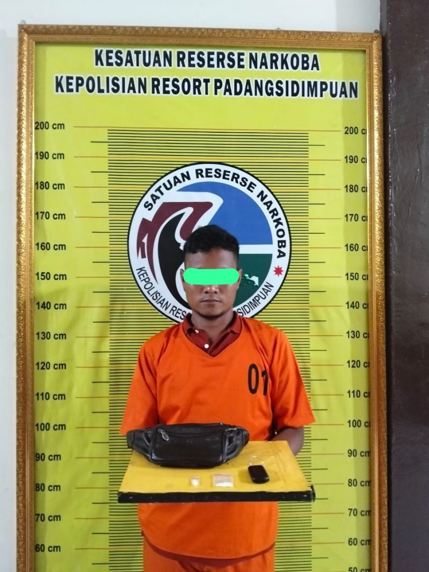 Polres Padangsidimpuan Tangkap Residivis Narkoba