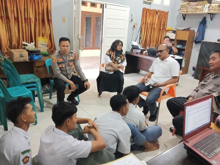 Ingin Ikut Aksi Unjuk Rasa, Empat Pelajar Diamankan Polsek Kota Kisaran