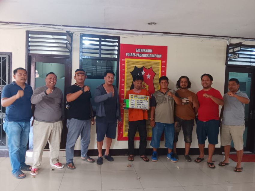 Curi Uang dan HP di Toko Komputer, Pelaku Diringkus Tim Resmob Polres Padangsidimpuan