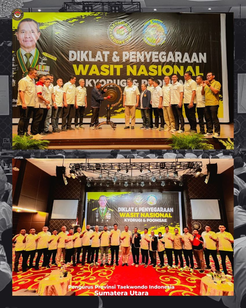 Diklat dan Penyegaran Wasit Nasional di Medan Resmi Dibuka, 278 Peserta dari 14 Provinsi Hadir