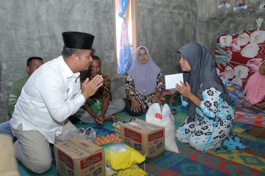 Wakil Bupati Asahan Kunjungi Rumah Duka Korban Tambang Batu di Aek Songsongan