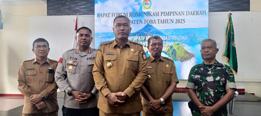 Antisipasi Gangguan Kamtibmas, Forkopimda Toba Gelar Rakor