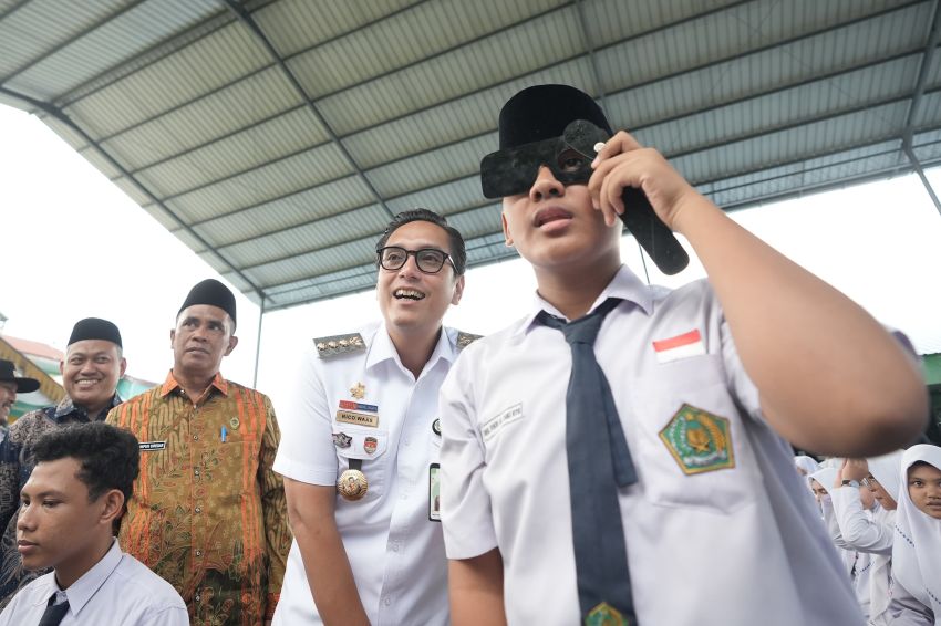 Pesan Kesehatan Rico Waas untuk Siswa Madrasah dan Ponpes se-Kota Medan