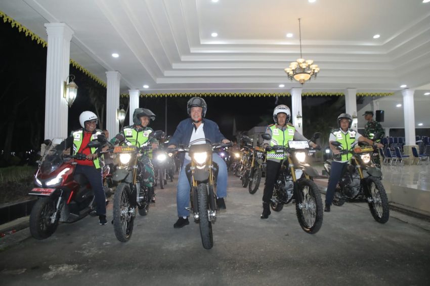 Bupati Asahan Pimpin Patroli Gabungan Malam, Jaga Kondusifitas Daerah
