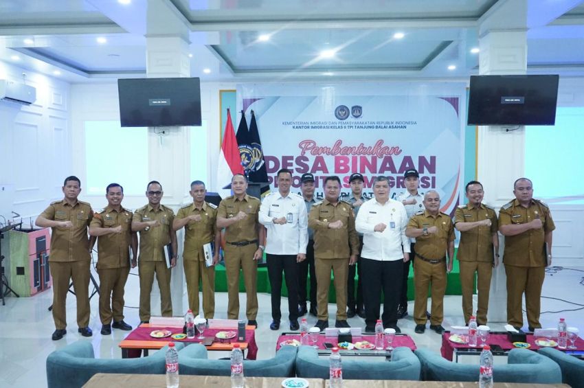 Desa Binaan Imigrasi Ditetapkan di Asahan, Perkuat Perlindungan Warga dari TPPO