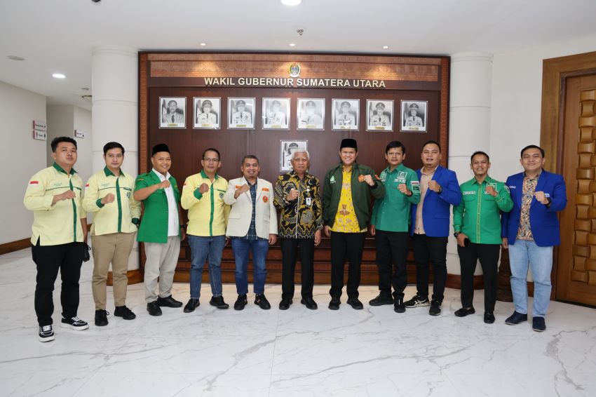 Lima Organisasi Pemuda di Sumut Nyatakan Dukungan pada Pemprov Sumut untuk Berantas Narkoba