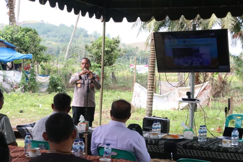 Panen Raya Jagung Kuartal III di Padangsidimpuan, AKBP Wira Prayatna : Pentingnya Peran Serta Semua Pihak