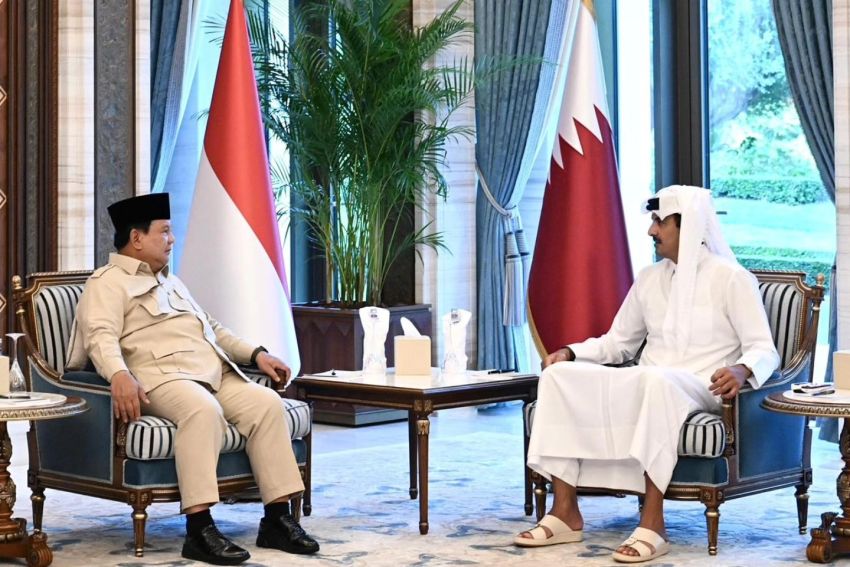 Presiden Prabowo Melayat Diplomasi: Bertemu Emir Qatar selepas Serangan di Doha