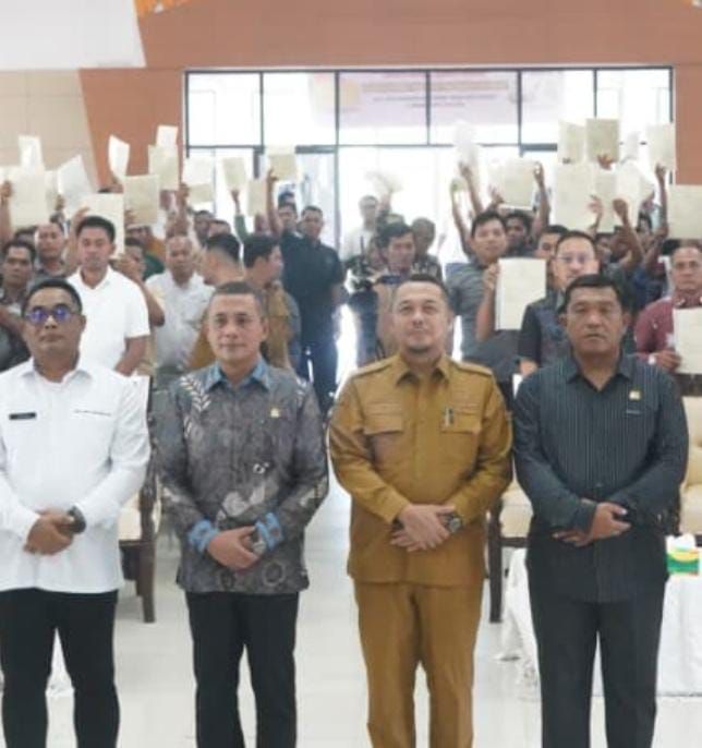Negara Hadir di Paluta! Andar Amin Harahap Wujudkan Mimpi Warga Miliki Sertifikat Tanah Resmi