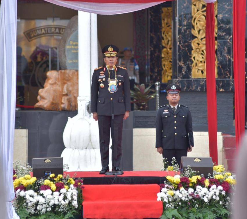 Polda Sumut Gelar Upacara Hari Kesaktian Pancasila, Teguhkan Semangat Persatuan dan Nasionalisme