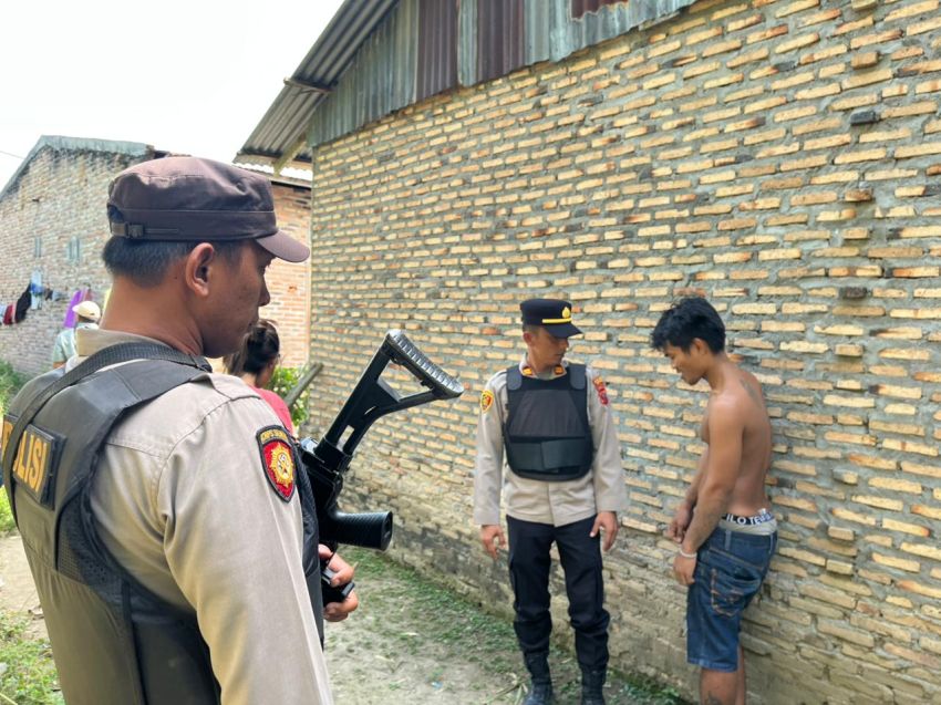Hendak Beli Narkoba M (30) Melarikan Diri Saat Ditegur Polisi