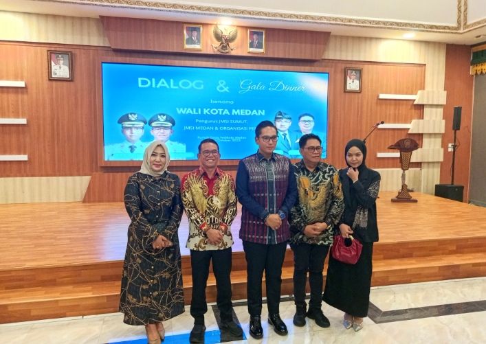 Dialog & Gala Dinner Bersama Wali Kota dan Wakil Wali Kota Medan Jelang Musda JMSI