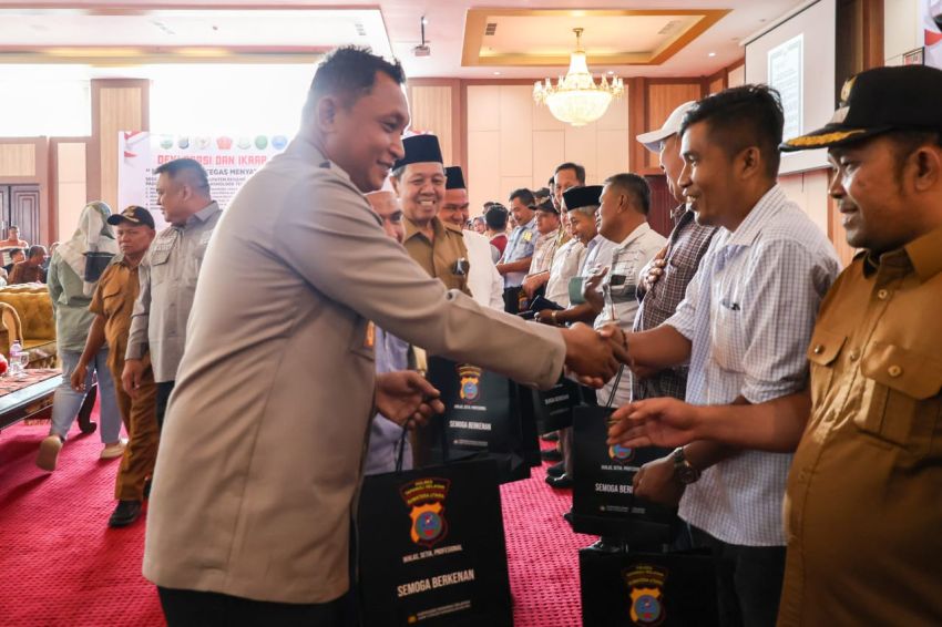 Polres Tapsel dan Forkopimda Paluta Tegaskan Komitmen,AKBP Yon Edi Winara : Jihad Lawan Narkoba Demi Generasi Emas 2045