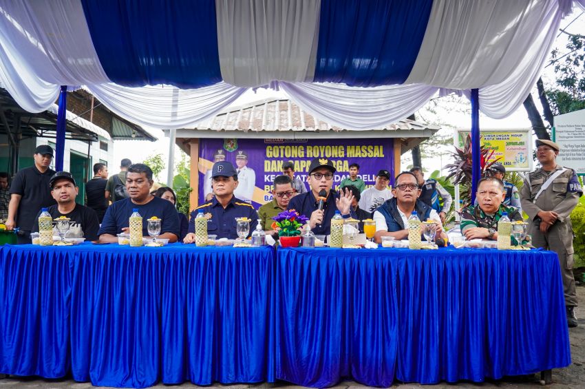 Polres Tanjungbalai Ikuti Upacara Peringatan HUT TNI Ke - 80