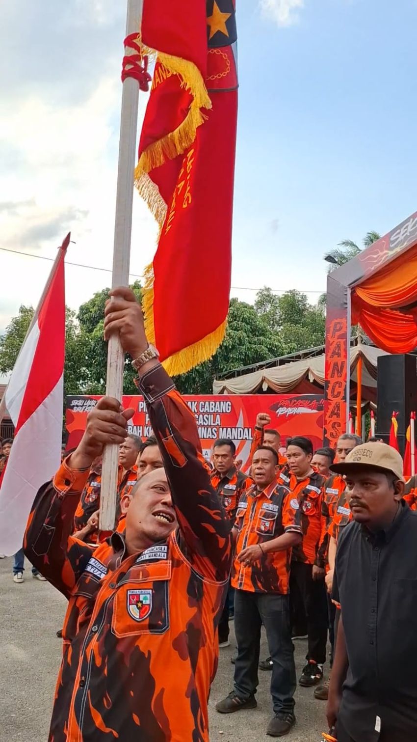 Ketua MPC Pemuda Pancasila Kota Medan Rahmaddian Shah Lantik PAC Daerah Khusus PP Perumnas Mandala, Dorong Jadi Kekuatan Basis