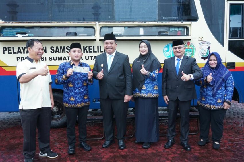 Pemkab Asahan Gelar Apel Kendaraan Dinas Serta Kelengkapan Kewajiban Administratif