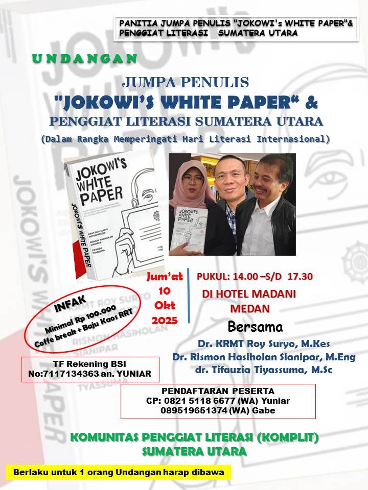 Masyarakat Sumatera Utara Ingin Langkah Nyata: “Kasus Ijazah Jokowi Harus Jadi Momentum Supremasi Hukum”