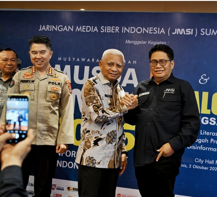 Wagub Sumut Harapkan Insan Media Jadi Pengawal Informasi dan Kontrol Sosial yang Konstruktif